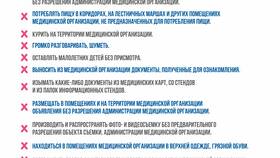 Запрещенные к использованию предметы и вещества