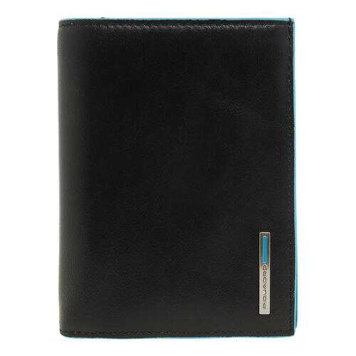 Бумажник Piquadro Blue Square, черный, 9,5x12,5x2 см в Остин