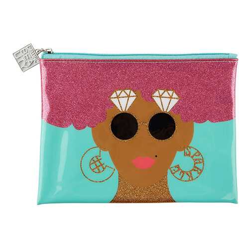 Косметичка Dewal Beauty серия Модница, мятная 22х16,5х1,5см BG-2 в Остин