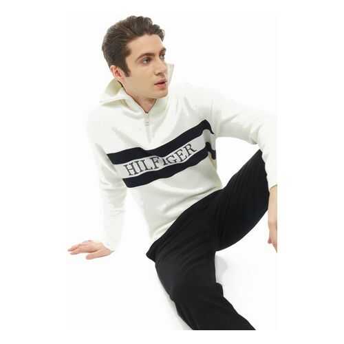 Джемпер мужской Tommy Hilfiger MW0MW12279 YBL белый S в Остин