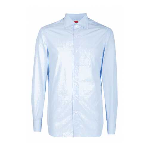 Рубашка мужская ISAIA 88167 голубая 42 IT в Остин