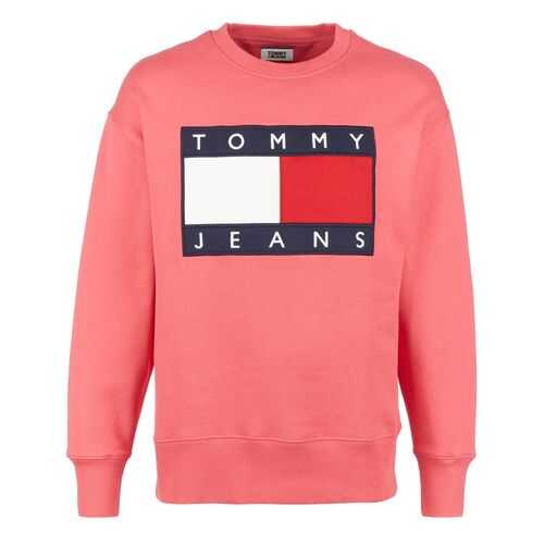 Свитшот мужской Tommy Jeans DM0DM07201 T1L розовый S в Остин