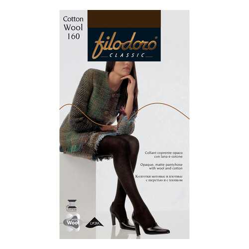 Колготки Filodoro Classic COTTON WOOL 100/Coffee/3 (M) в Остин