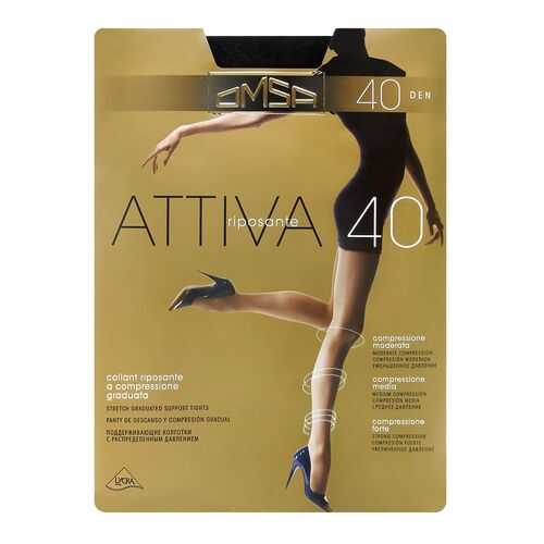 Колготки Omsa ATTIVA 40 / Nero (Черный) / 5 (XL) в Остин